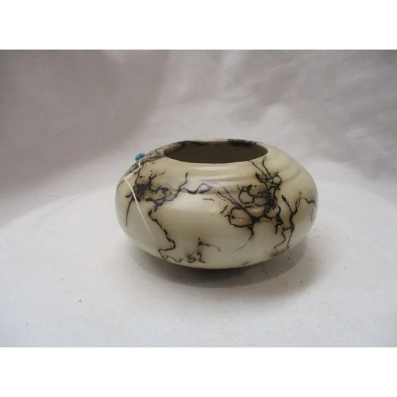 Pauline Zahne Horsehair Pottery Southwest New Mexico Navajo Native American - Picture 4 of 6